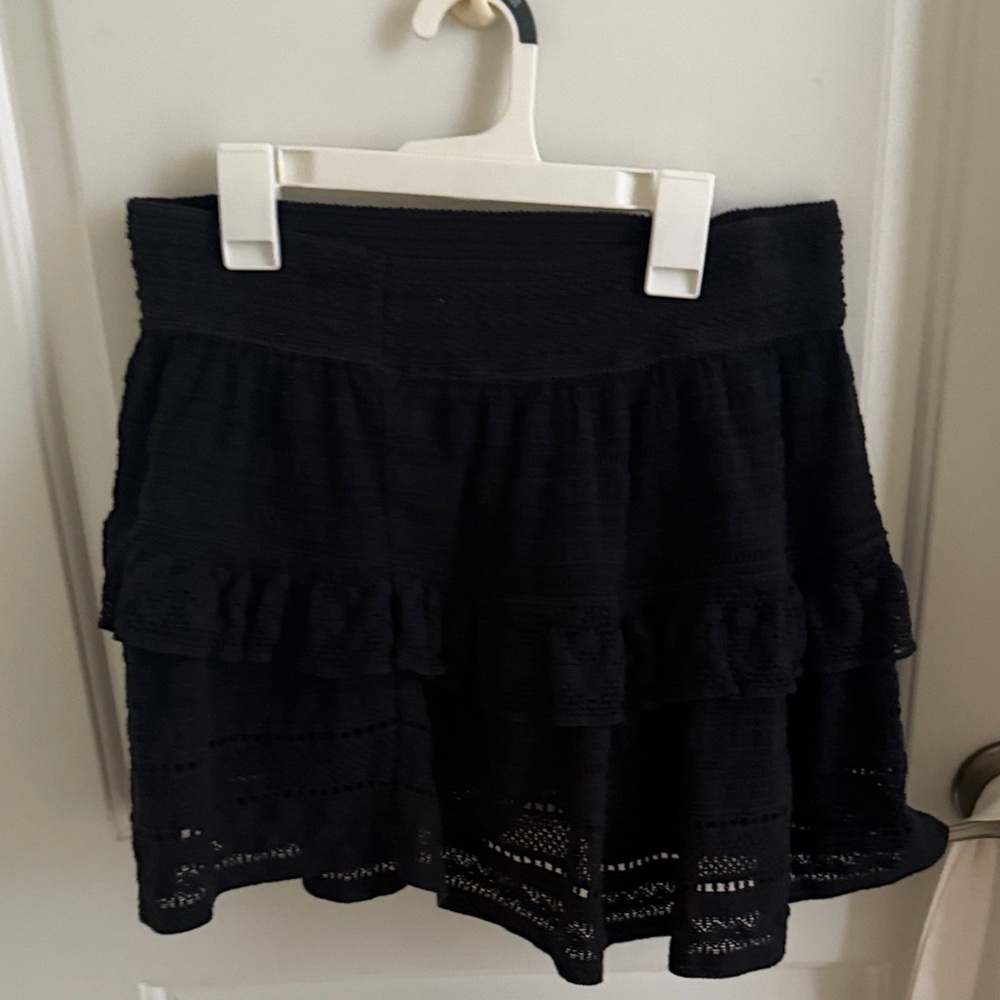 Aerie Black Lace Skirt - Picture 2 of 4